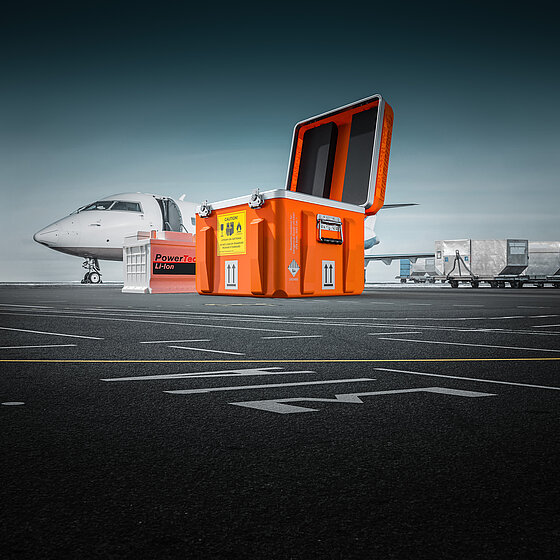 Transportbehälter für Luftfahrt und Logistik